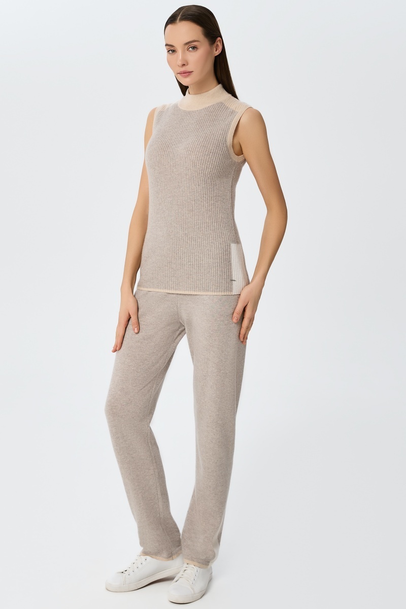 sku: W25-00CH0610 | Brand: Marc Andre  | Size: 36 38 40 42 44 46  | Colors: Серый  | Бренды Marc&Andre | Кашемир Брюки | Title: Брюки URBAN BLOCK