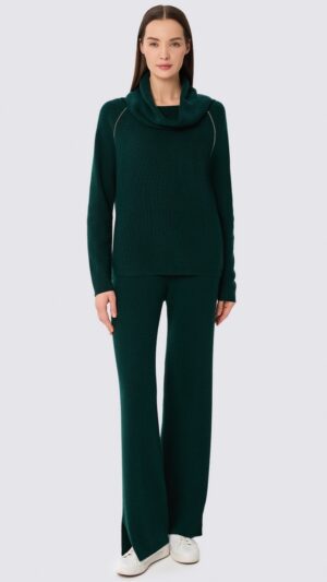 sku: W25-00CH0324 | Brand: Marc Andre  | Size: 36 38 40 42 44 46  | Colors: Изумруд  | Бренды Marc&Andre | Кашемир Джемперы | Title: Свитер QUITE MOTION