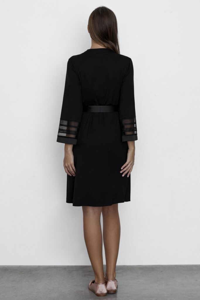 sku: 52181 | Brand: Laete  | Size: XL/2XL XS/S M/L  | Colors: Черный  | Бренды Laete | Домашняя одежда Халаты | Title: Халат