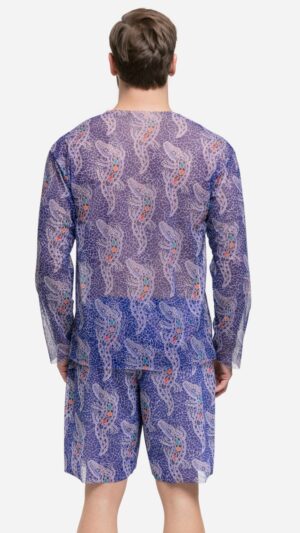 sku: 25003367 | Brand: RoDaSoleil  | Size: Small Medium Large XLarge XXLarge  | Colors: Лиловый  | Бренды RoDaSoleil | Пляжная одежда | Мужская коллекция Пляжная одежда | Title: Футболка КРОКОДИЛ ЛИЛОВЫЙ