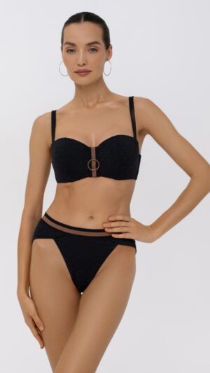sku: L2514-Z-MWB | Brand: Marc Andre  | Size: 36 38 40 42 44 46  | Colors: Черный/Бронзовый  | Бренды Marc&Andre | Купальники Раздельные | Title: Бразильяна GILDED STAR