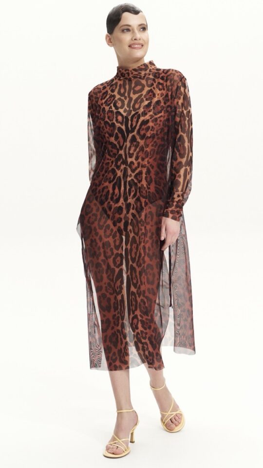 sku: 25004725 | Brand: RoDaSoleil  | Size: XSmall Small Medium Large XLarge  | Colors: Леопард  | Бренды RoDaSoleil | Пляжная одежда | Title: Платье - туника ЛЕОПАРД 25