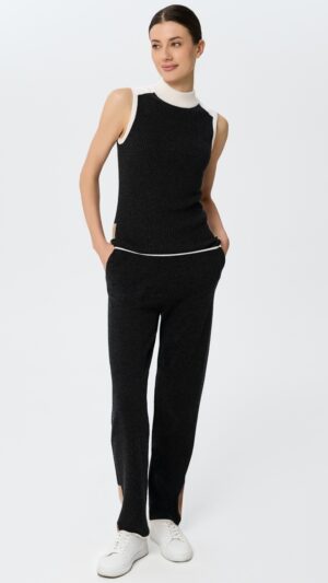 sku: W25-00CH0510 | Brand: Marc Andre  | Size: 36 38 40 42 44 46  | Colors: Черный  | Бренды Marc&Andre | Кашемир Брюки | Title: Брюки URBAN BLOCK