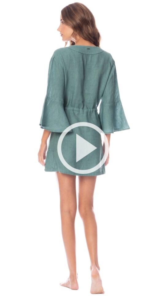 sku: PT1970CPO008 | Brand: Maaji  | Size: Medium Large  | Colors: Серо-зеленый  | Бренды Maaji | Пляжная одежда | Title: Платье EUCALYPTUS GREEN