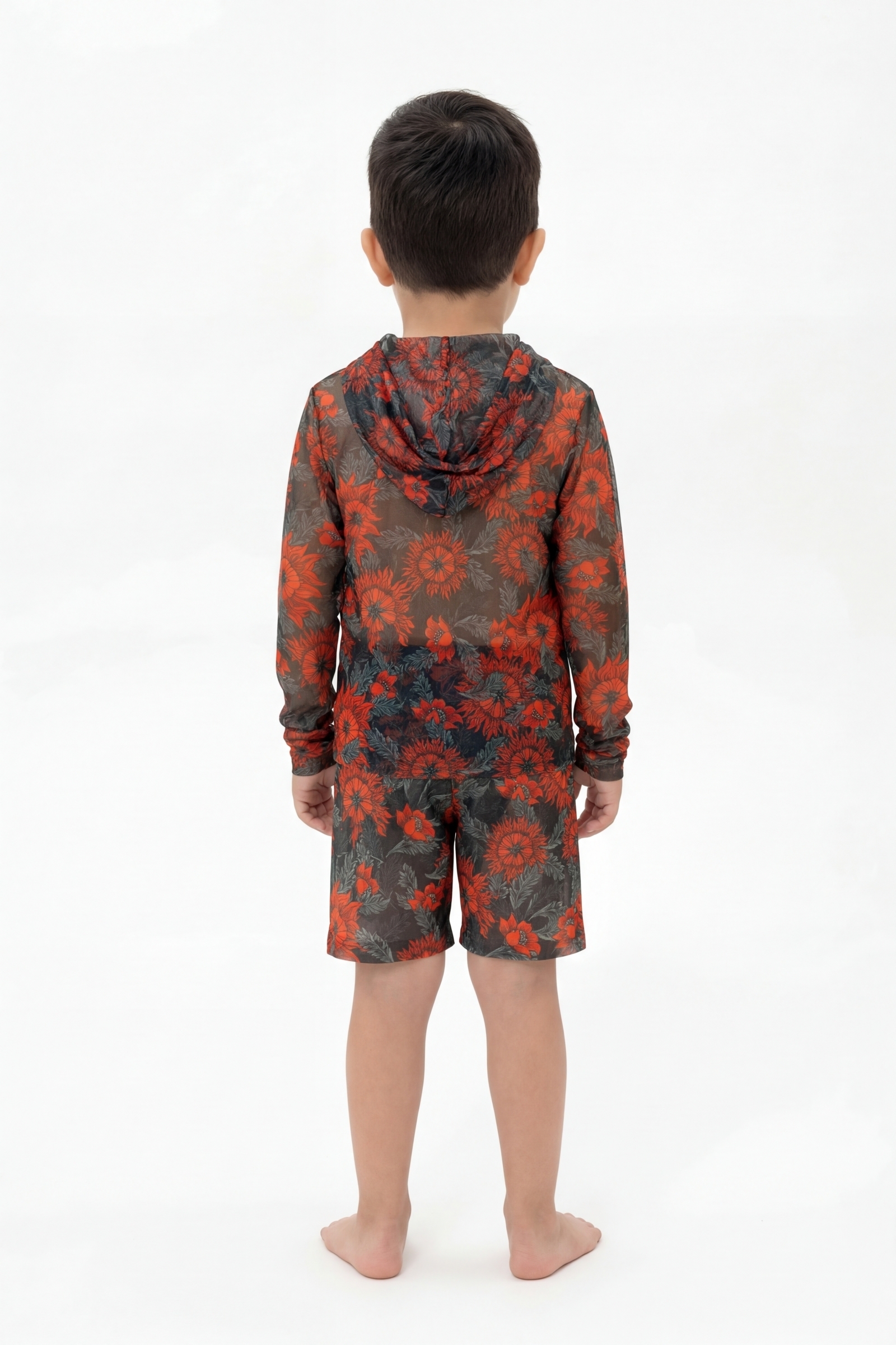 sku: 26002260 | Brand: RoDaSoleil  | Size: 104 110 116 122 128 134 140 146 152 158  | Colors: Цветной  | Бренды RoDaSoleil | Детские купальники | Title: Шорты детские АРКАН СОЛНЦЕ Оранжевый