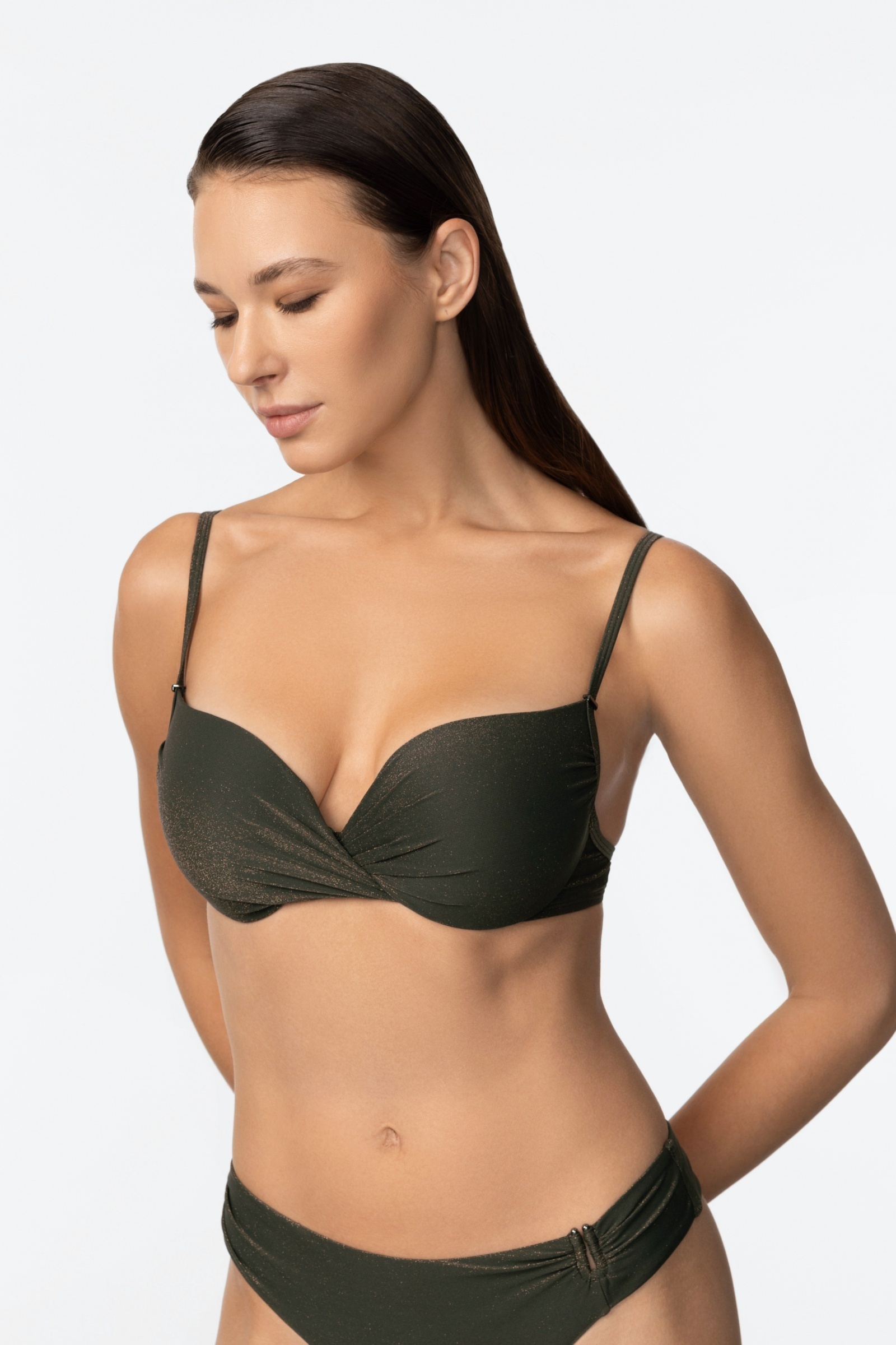 sku: L2612-Y-742 | Brand: Marc Andre | Size: 36 A 36 B 36 C 36 D 38 A 38 B 38 C 38 D 40 A 40 B 40 C 40 D 42 A 42 B 42 C 42 D | Colors: Оливковый | Бренды Marc&Andre | Купальники Раздельные | Title: Бюстгальтер TWILIGHT