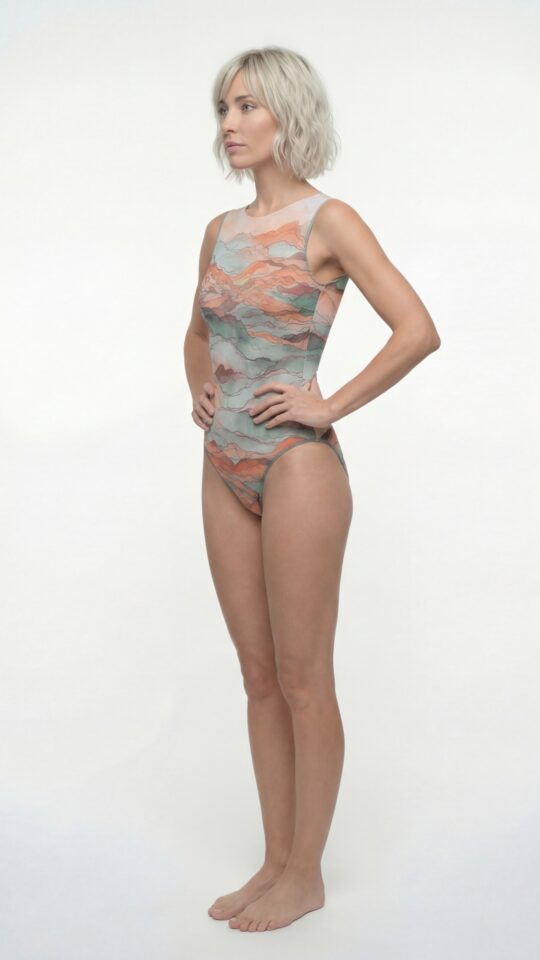 sku: 26001145 | Brand: RoDaSoleil  | Size: XSmall Small Medium Large XLarge  | Colors: Цветной  | Бренды RoDaSoleil | Купальники Слитные | Title: Слитный купальник ТАГАЗУТ