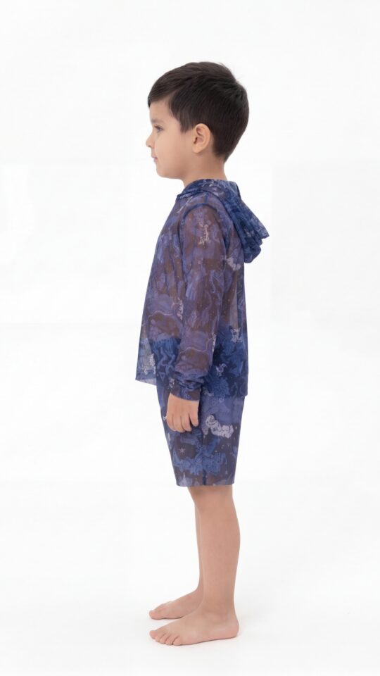 sku: 26002253 | Brand: RoDaSoleil  | Size: 104 110 116 122 128 134 140 146 152 158  | Colors: Цветной  | Бренды RoDaSoleil | Детские купальники | Title: Шорты детские ЧЕРНИЧНЫЕ НОЧИ