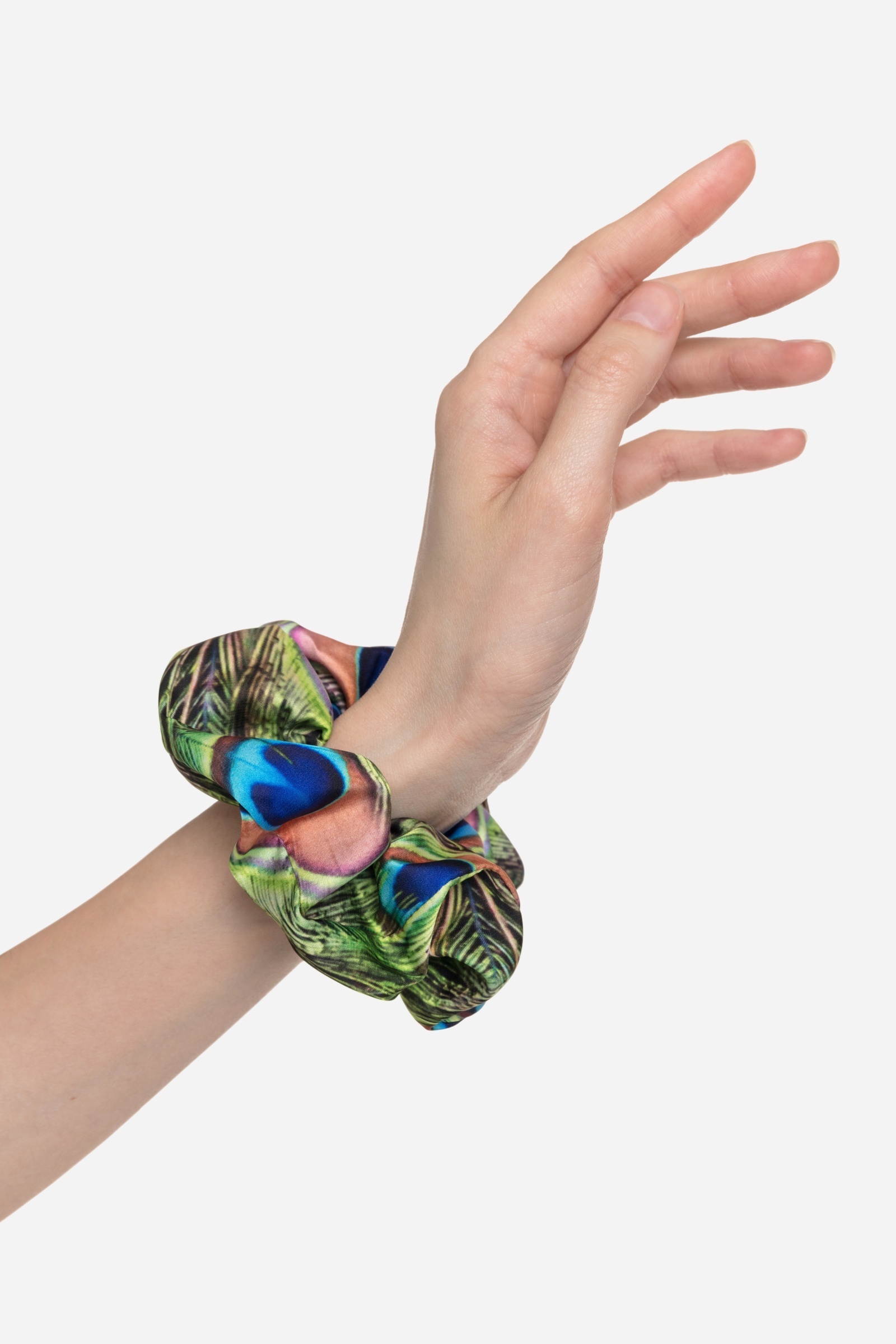 sku: РВ2534 | Brand: RoDaSoleil  | Size: Onesize  | Colors: Цветной  | Бренды RoDaSoleil | Аксессуары | Title: Резинка для волос ПАВЛИН МАЮРА