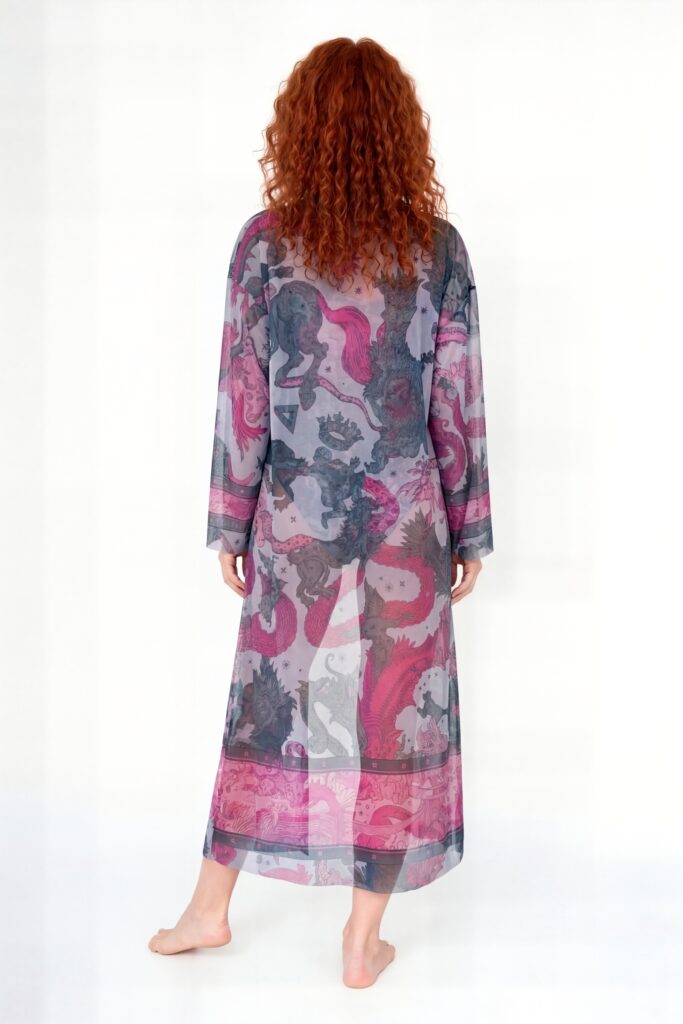 sku: 26002754 | Brand: RoDaSoleil  | Size: Onesize  | Colors: Цветной  | Бренды RoDaSoleil | Пляжная одежда | Title: Халат ЛУННАЯ ПЫЛЬ