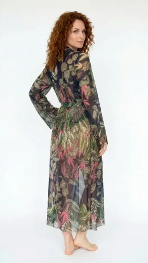 sku: 23002776 | Brand: RoDaSoleil  | Size: Onesize  | Colors: Цветной  | Бренды RoDaSoleil | Пляжная одежда | Title: Халат БОТАНИКА