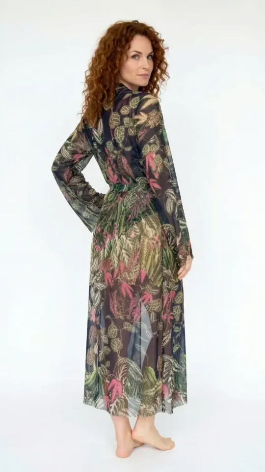 sku: 23002776 | Brand: RoDaSoleil  | Size: Onesize  | Colors: Цветной  | Бренды RoDaSoleil | Пляжная одежда | Title: Халат БОТАНИКА