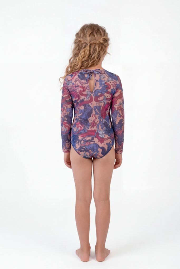 sku: 26002346 | Brand: RoDaSoleil  | Size: 104 110 116 122 128 134 140 146 152 158  | Colors: Цветной  | Бренды RoDaSoleil | Детские купальники | Title: Слитный купальник ЭФЕМЕРИДА