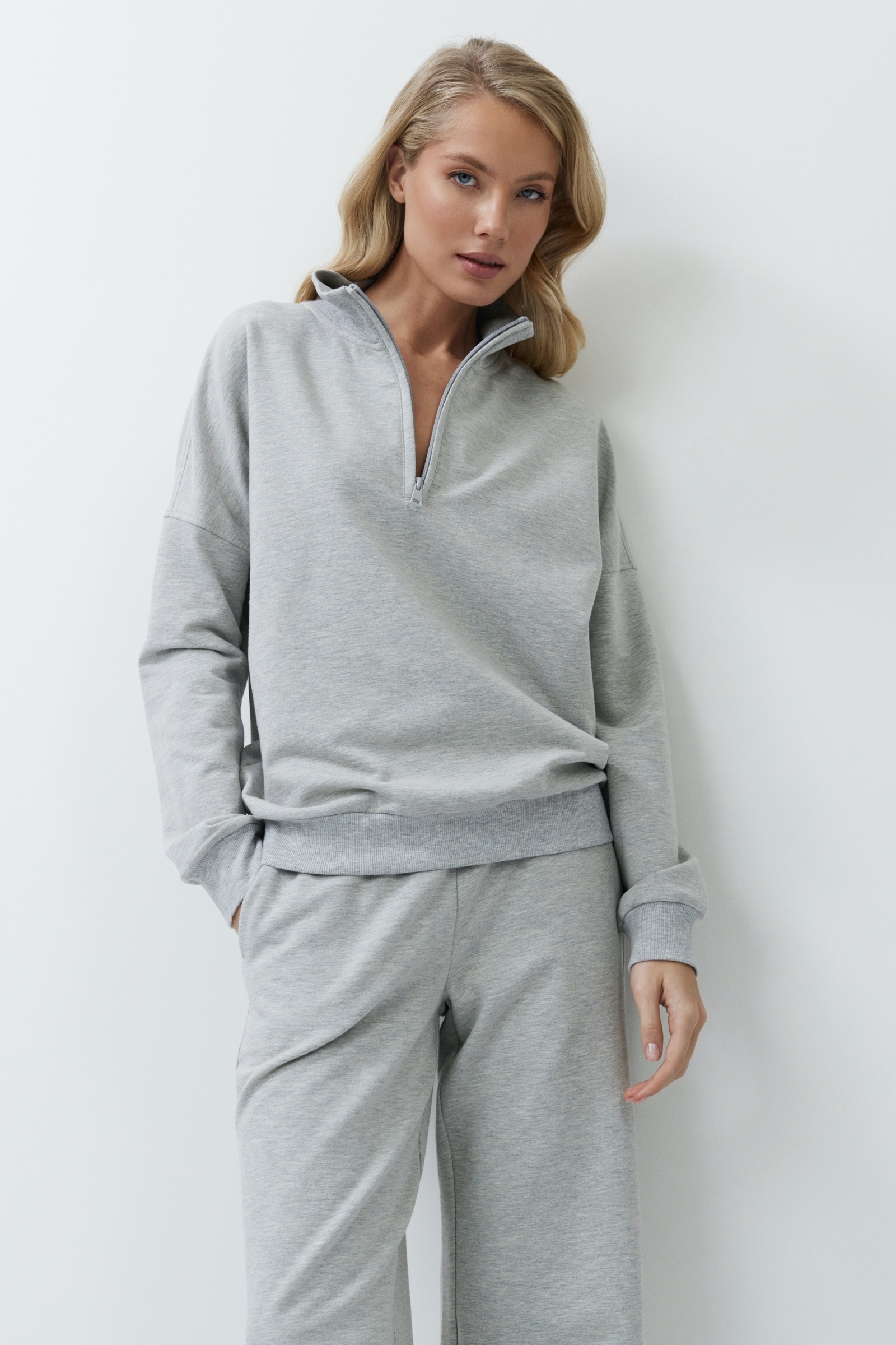 sku: AVY SET | Brand: Aruelle | Size: XSmall Small Medium Large XLarge XXLarge | Colors: Серый | Бренды Aruelle | Домашняя одежда Костюмы | Title: Комплект с брюками AVY SET