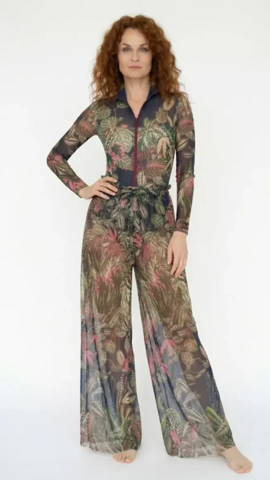 sku: 23002076 | Brand: RoDaSoleil  | Size: L/XL S/M Onesize  | Colors: Цветной  | Бренды RoDaSoleil | Пляжная одежда | Title: Брюки БОТАНИКА