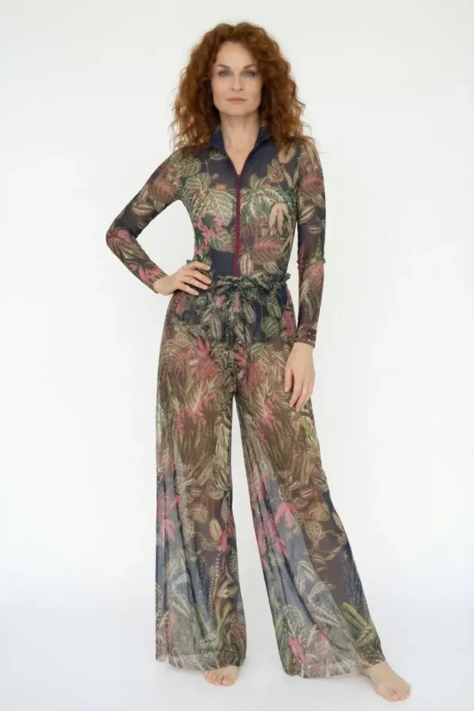sku: 23002076 | Brand: RoDaSoleil  | Size: L/XL S/M Onesize  | Colors: Цветной  | Бренды RoDaSoleil | Пляжная одежда | Title: Брюки БОТАНИКА