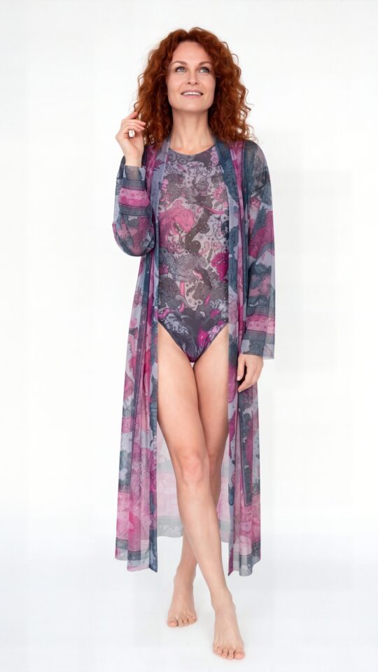 sku: 26002754 | Brand: RoDaSoleil  | Size: Onesize  | Colors: Цветной  | Бренды RoDaSoleil | Пляжная одежда | Title: Халат ЛУННАЯ ПЫЛЬ