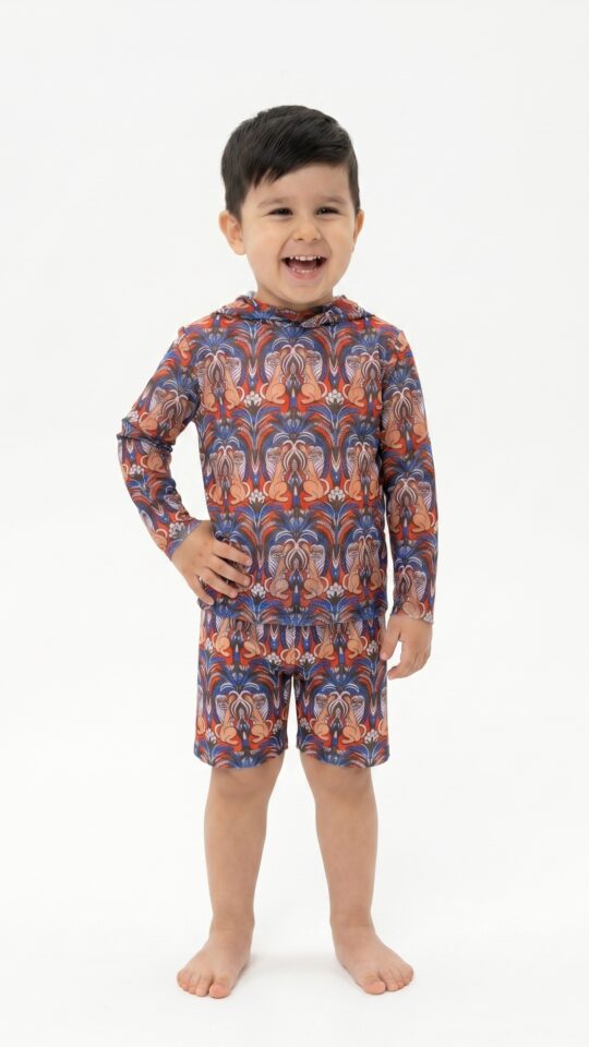 sku: 26002236 | Brand: RoDaSoleil  | Size: 104 110 116 122 128 134 140 146 152 158  | Colors: Цветной  | Бренды RoDaSoleil | Детские купальники | Title: Шорты детские СРЕДНЕВЕКОВЬЕ Зеленый