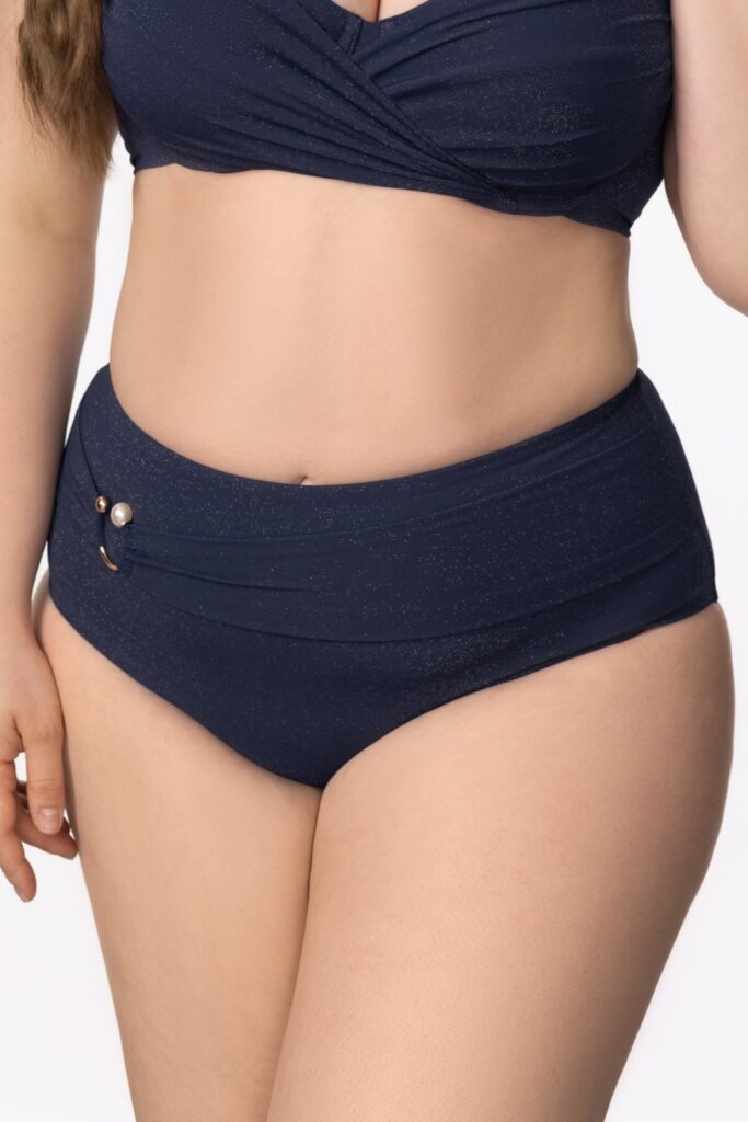 sku: L2610-ZP-HWB | Brand: Marc Andre  | Size: 38 40 42 44 46 48 50  | Colors: Темно-синий  | Бренды Marc&Andre | Купальники Раздельные | Title: Слипы MIDNIGHT RAIN