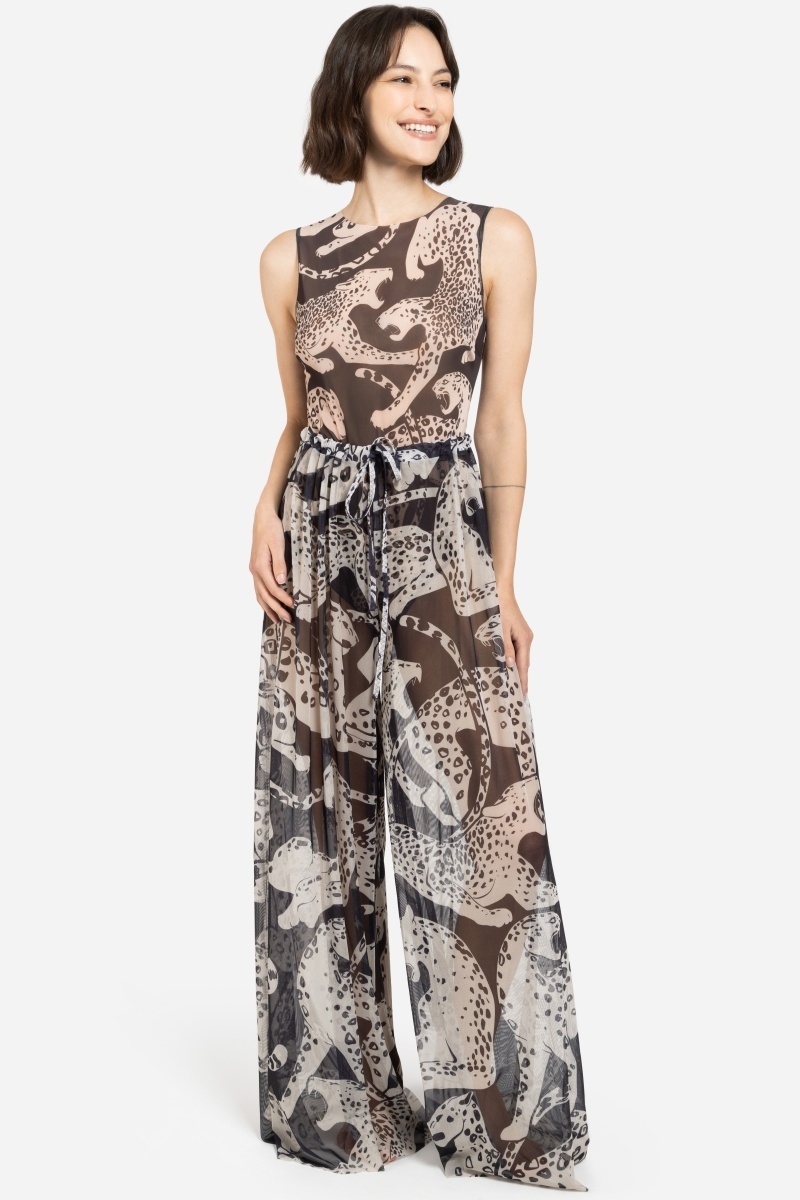 sku: 25002026 | Brand: RoDaSoleil  | Size: Onesize  | Colors: Цветной  | Бренды RoDaSoleil | Пляжная одежда | Title: Брюки ДИКАЯ КОШКА