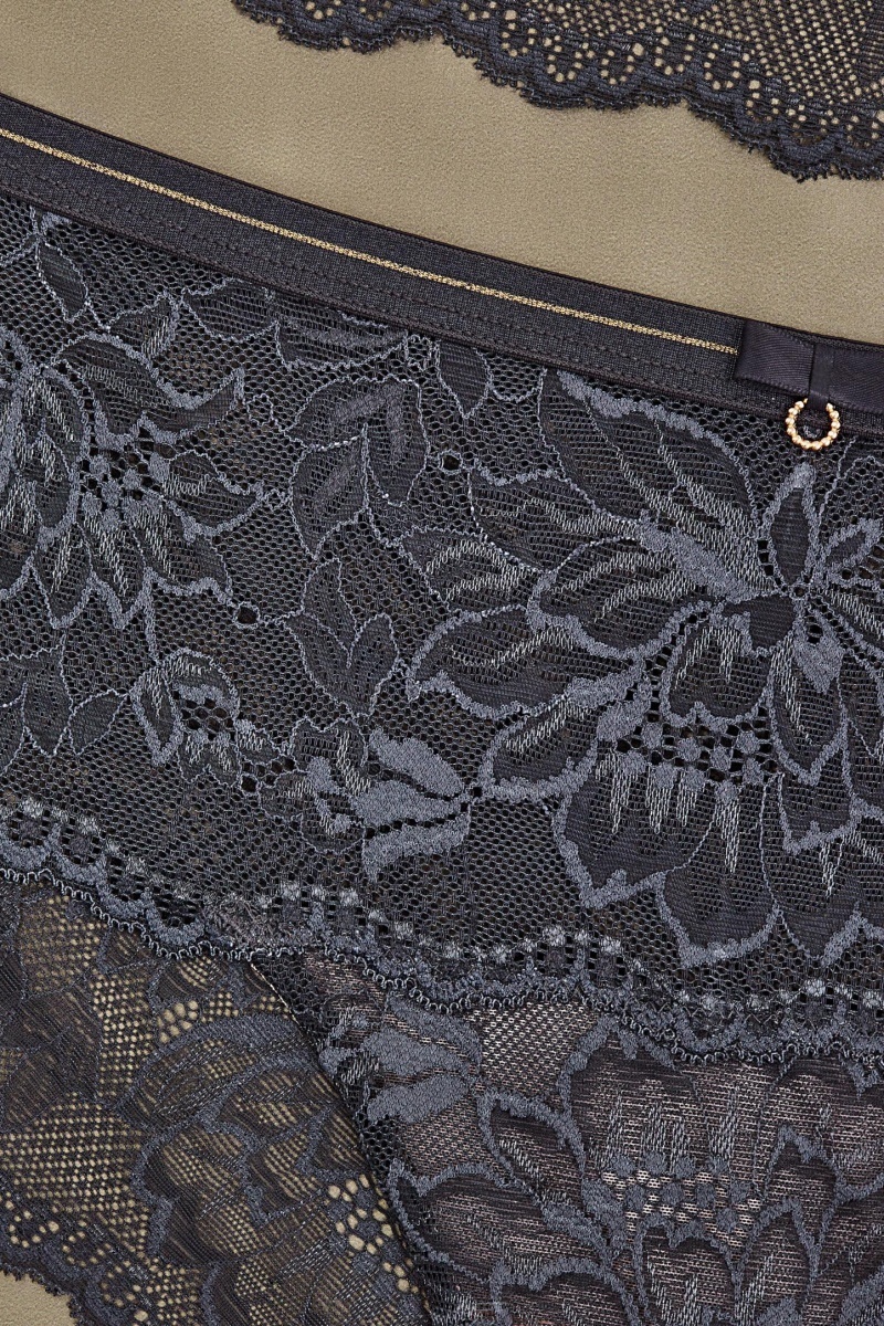 sku: W25-0695-W2-HPO-LZ | Brand: Marc Andre  | Size: 36 38 40 42 44 46 48  | Colors: Серый  | Бренды Marc&Andre | Трусы Нижнее белье Хипстеры | Title: Хипстеры DREAMER