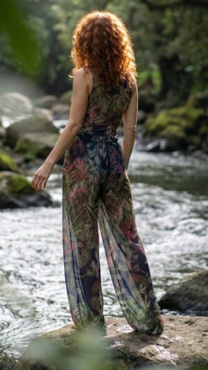 sku: 23002076 | Brand: RoDaSoleil | Size: L/XL S/M Onesize | Colors: Цветной | Бренды RoDaSoleil | Пляжная одежда | Title: Брюки БОТАНИКА