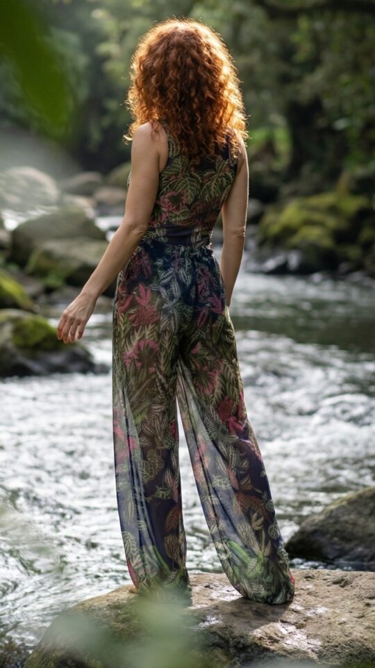 sku: 23002076 | Brand: RoDaSoleil  | Size: L/XL S/M Onesize  | Colors: Цветной  | Бренды RoDaSoleil | Пляжная одежда | Title: Брюки БОТАНИКА