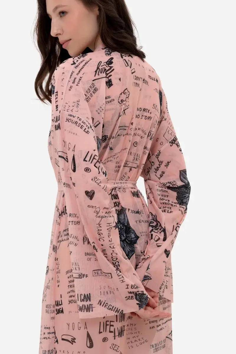 sku: 24002731 | Brand: RoDaSoleil  | Size: Onesize  | Colors: Нюд  | Бренды RoDaSoleil | Пляжная одежда | Title: Халат ТАТУ БОДИ-АРТ