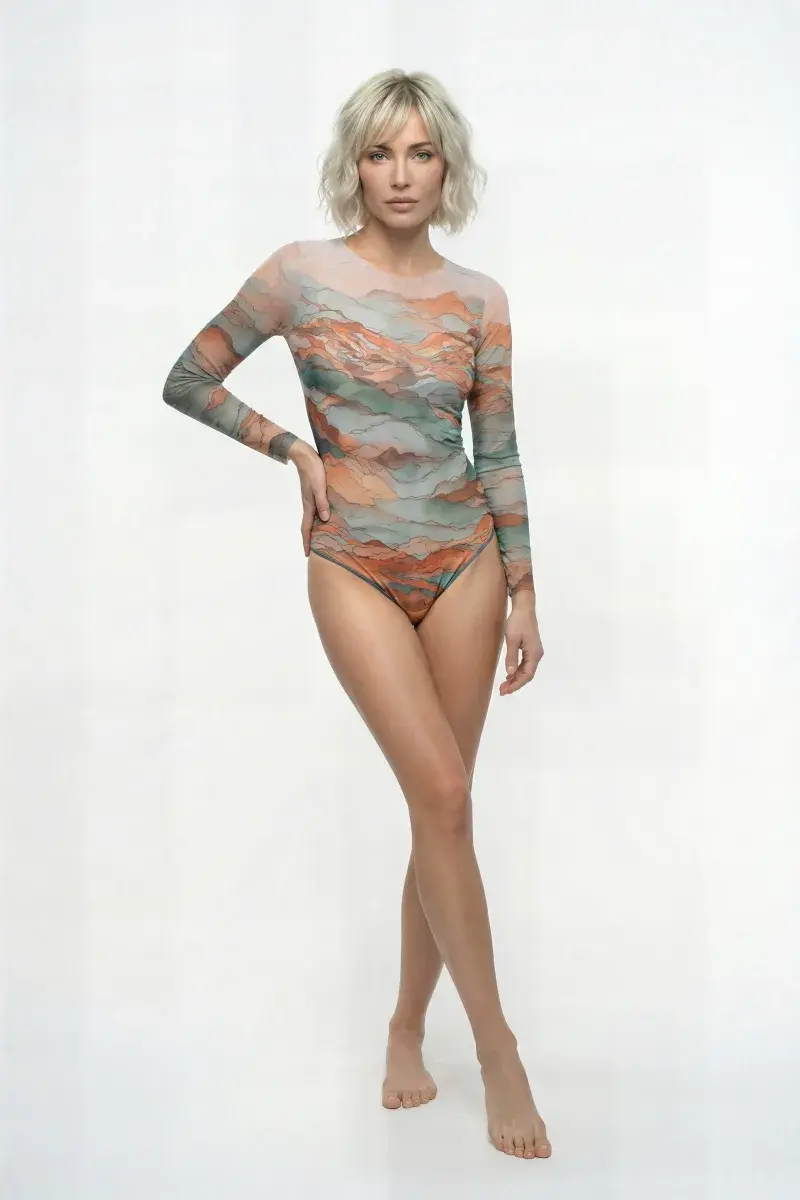 sku: 26001045 | Brand: RoDaSoleil | Size: XSmall Small Medium Large XLarge | Colors: Цветной | Бренды RoDaSoleil | Купальники Слитные | Title: Слитный купальник ТАГАЗУТ