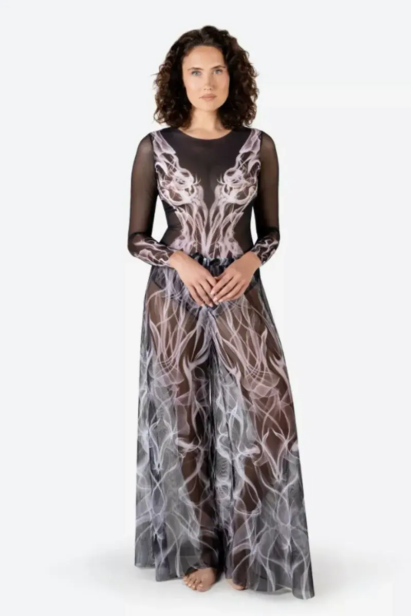 sku: 26002072 | Brand: RoDaSoleil  | Size: Onesize  | Colors: Цветной  | Бренды RoDaSoleil | Пляжная одежда | Title: Брюки ДЫМ