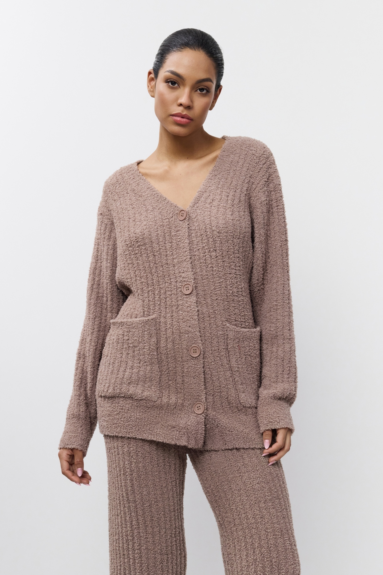 sku: JOLIE SET SOFT | Brand: Aruelle  | Size: XSmall Small Medium Large XLarge  | Colors: Мокко  | Бренды Aruelle | Домашняя одежда Костюмы | Title: Комплект с брюками JOLIE SET SOFT