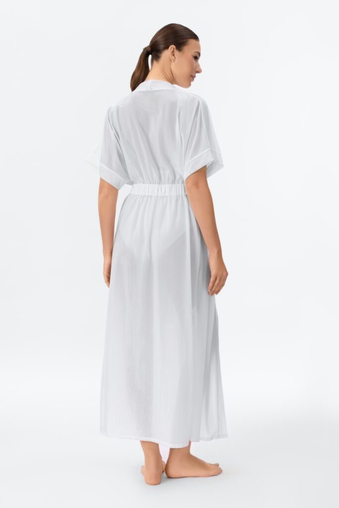 sku: CU26-07 | Brand: Marc Andre  | Size: Small Medium Large XLarge  | Colors: Белый  | Бренды Marc&Andre | Пляжная одежда | Title: Туника пляжная TUNIC-ROBE