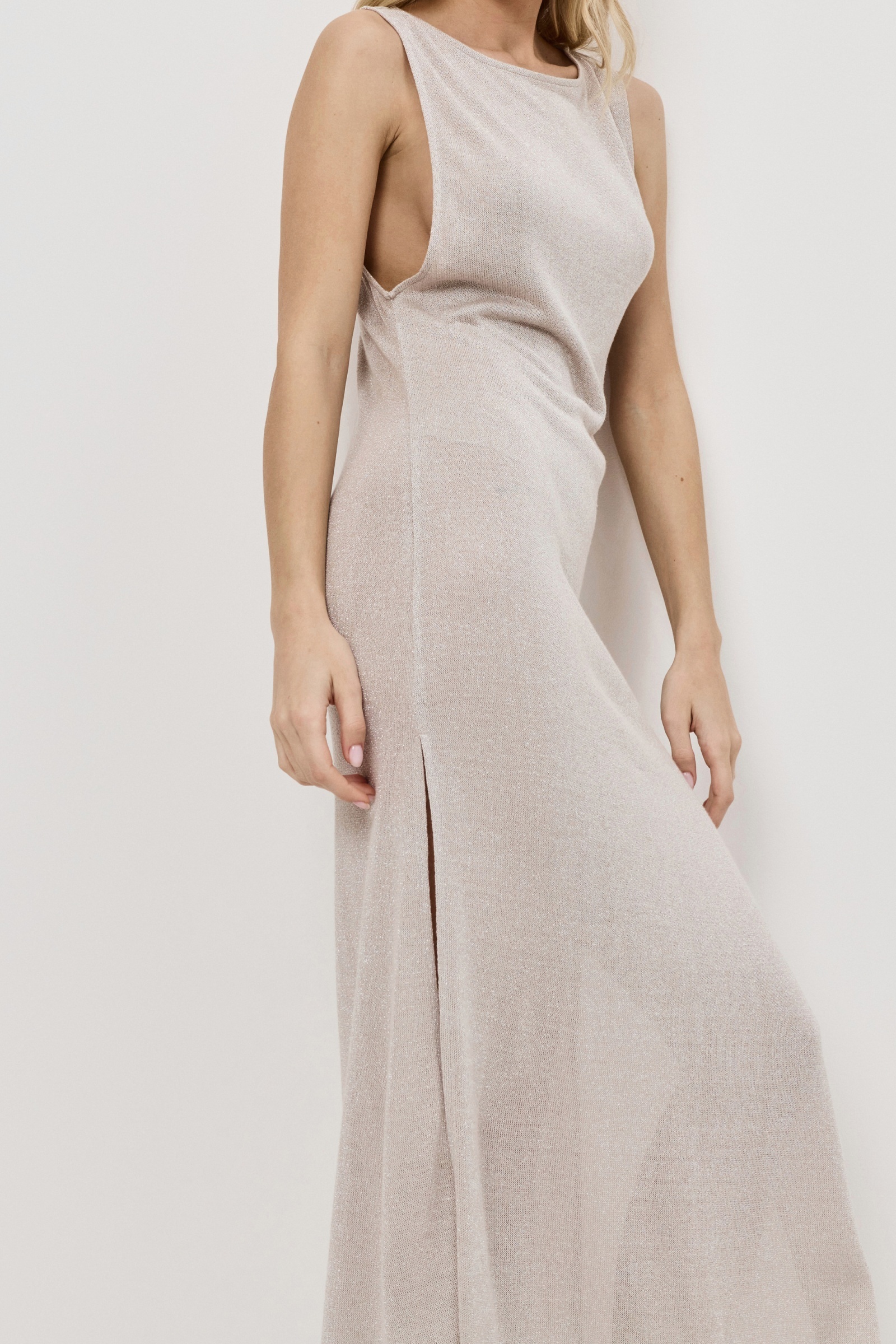 sku: GLOW | Brand: Aruelle  | Size: Small Medium Large  | Colors: Светло-бежевый  | Бренды Aruelle | Домашняя одежда Платья | Пляжная одежда | Title: Платье GLOW