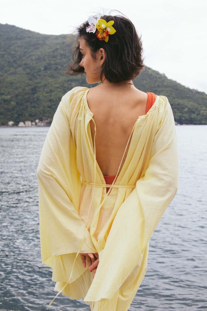 sku: MN-003 | Brand: MY NYMPH  | Size: Onesize  | Colors: Золотистый  | Бренды MY NYMPH | Пляжная одежда | Title: Платье