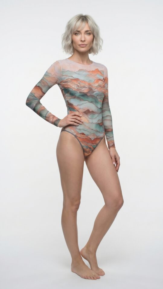 sku: 26001045 | Brand: RoDaSoleil  | Size: XSmall Small Medium Large XLarge  | Colors: Цветной  | Бренды RoDaSoleil | Купальники Слитные | Title: Слитный купальник ТАГАЗУТ
