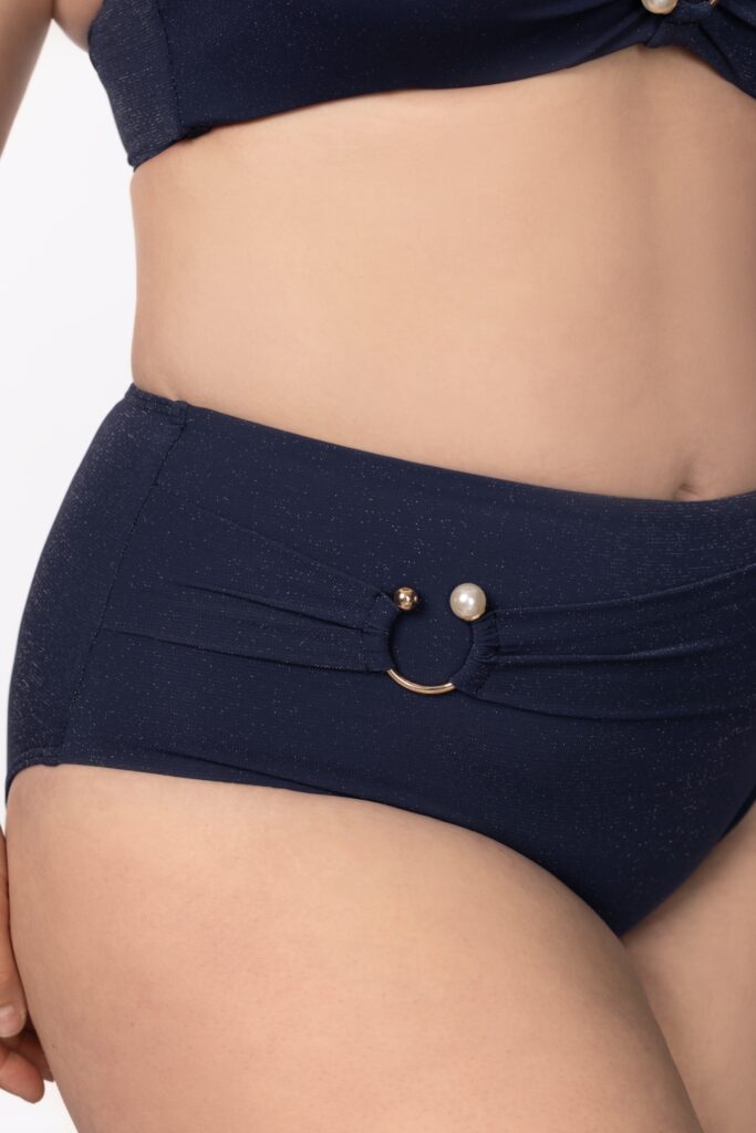sku: L2610-ZP-HWB | Brand: Marc Andre  | Size: 38 40 42 44 46 48 50  | Colors: Темно-синий  | Бренды Marc&Andre | Купальники Раздельные | Title: Слипы MIDNIGHT RAIN