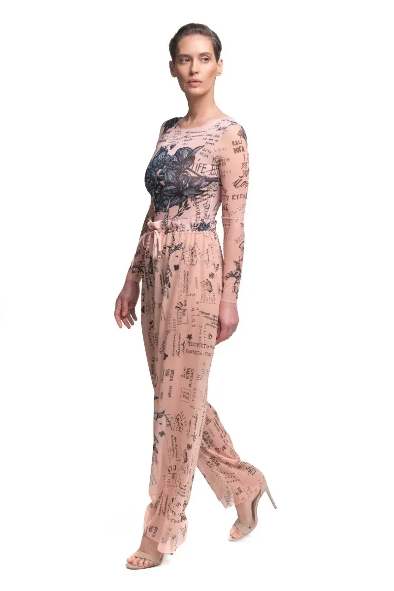 sku: 22002033 | Brand: RoDaSoleil | Size: Onesize | Colors: Нюд | Бренды RoDaSoleil | Пляжная одежда | Title: Брюки ТАТУ