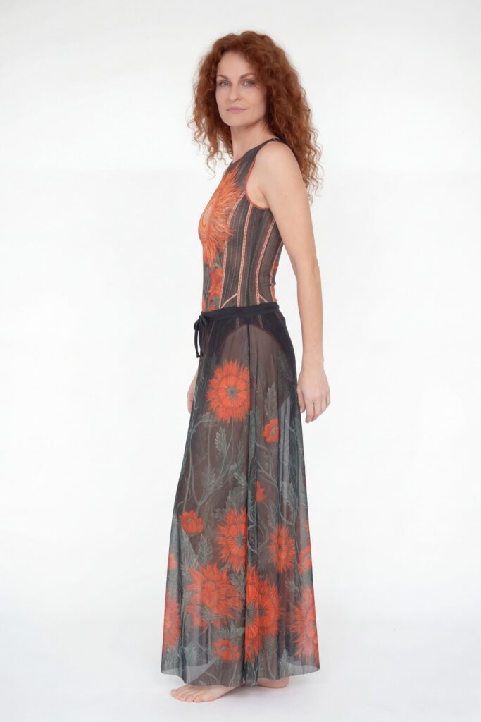 sku: 26000360 | Brand: RoDaSoleil  | Size: Onesize  | Colors: Цветной  | Бренды RoDaSoleil | Пляжная одежда | Title: Юбка АРКАН СОЛНЦЕ Оранжевый