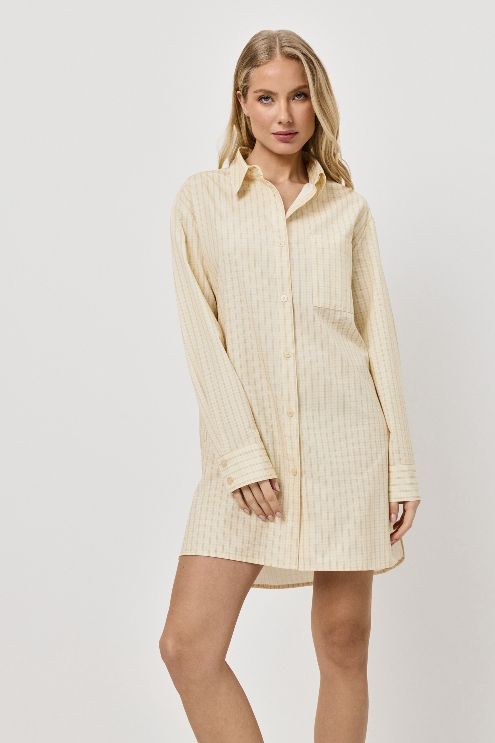 sku: HALO | Brand: Aruelle  | Size: XSmall Small Medium Large XLarge XXLarge  | Colors: Светло-Желтый  | Бренды Aruelle | Домашняя одежда Сорочки | Title: Сорочка HALO