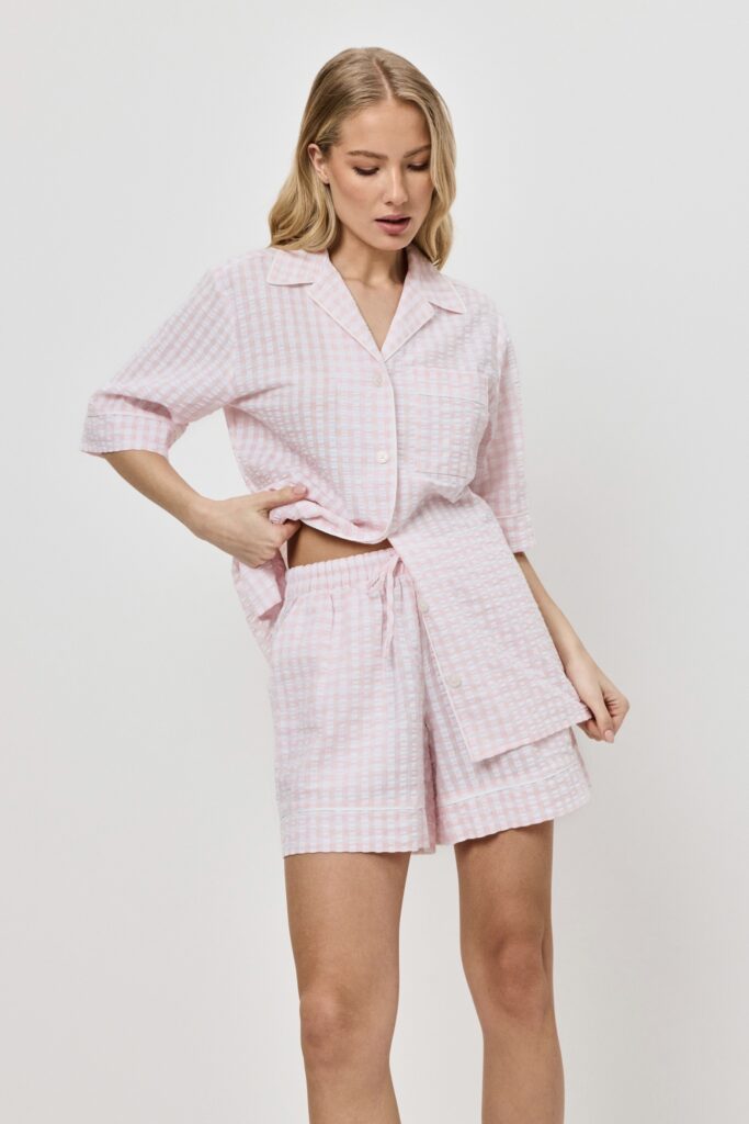 sku: JULIENNE | Brand: Aruelle  | Size: XSmall Small Medium Large XLarge  | Colors: Светло-Розовый  | Бренды Aruelle | Домашняя одежда Пижамы | Title: Пижама с шортами JULIENNE