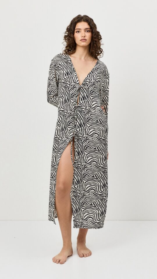 sku: SWAY | Brand: Aruelle  | Size: XSmall Small Medium Large XLarge  | Colors: Черный/Молочный  | Бренды Aruelle | Пляжная одежда | Title: Платье SWAY