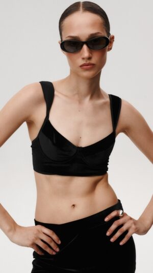 sku: 464 | Brand: Undress Code  | Size: Small Medium Large  | Colors: Черный  | Бренды Undress Code | Бюстгальтер Нижнее белье Топ | Title: Топ STRONG ATTITUDE