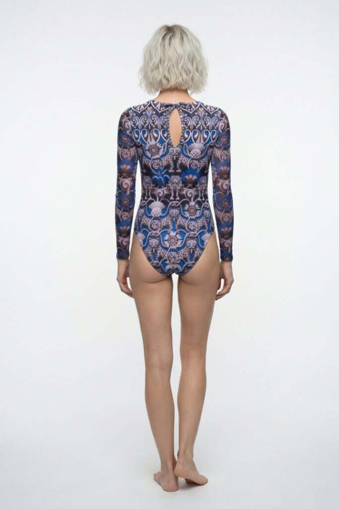 sku: 26001018 | Brand: RoDaSoleil  | Size: XSmall Small Medium Large XLarge  | Colors: Цветной  | Бренды RoDaSoleil | Купальники Слитные | Title: Слитный купальник СРЕДНЕВЕКОВЬЕ Синий