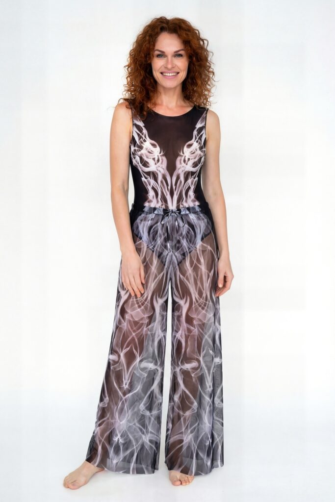 sku: 26002072 | Brand: RoDaSoleil  | Size: Onesize  | Colors: Цветной  | Бренды RoDaSoleil | Пляжная одежда | Title: Брюки ДЫМ