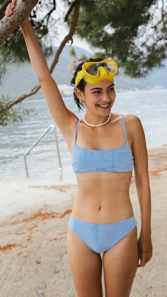 sku: MN-008 | Brand: MY NYMPH  | Size: Large Medium Small XSmall  | Colors: Небесно-голубой  | Бренды MY NYMPH | Купальники Раздельные | Title: Топ ЛИНА