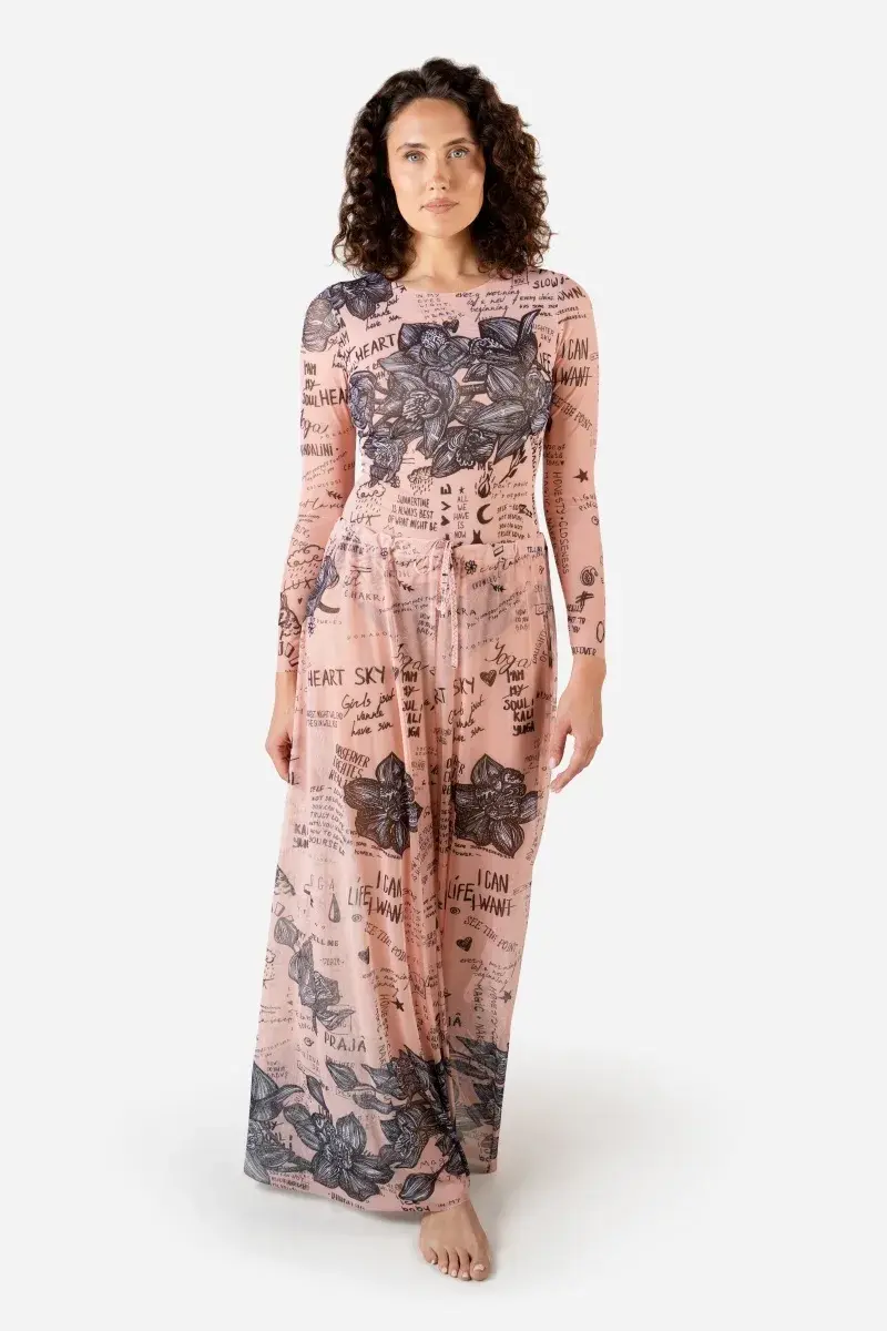 sku: 24002031 | Brand: RoDaSoleil  | Size: Onesize  | Colors: Нюд  | Бренды RoDaSoleil | Пляжная одежда | Title: Брюки ТАТУ БОДИ-АРТ