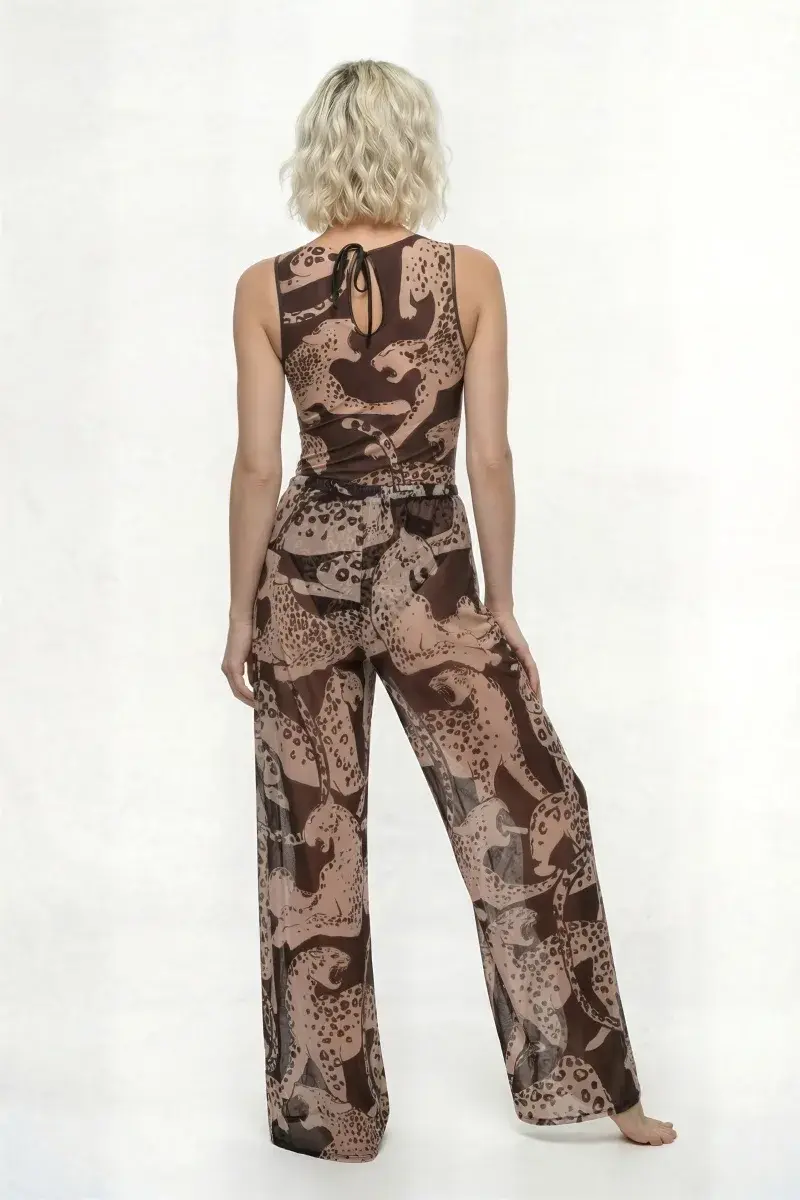 sku: 25002026 | Brand: RoDaSoleil  | Size: Onesize  | Colors: Цветной  | Бренды RoDaSoleil | Пляжная одежда | Title: Брюки ДИКАЯ КОШКА