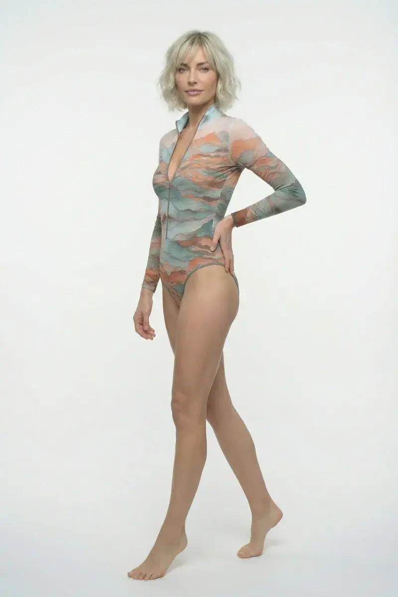 sku: 26003645 | Brand: RoDaSoleil | Size: XSmall Small Medium Large XLarge | Colors: Цветной | Бренды RoDaSoleil | Купальники Слитные | Title: Слитный купальник ТАГАЗУТ