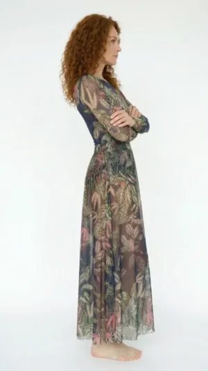 sku: 23000376 | Brand: RoDaSoleil  | Size: L/XL S/M Onesize  | Colors: Цветной  | Бренды RoDaSoleil | Пляжная одежда | Title: Юбка БОТАНИКА