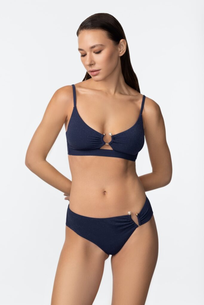 sku: L2610-Z-BSE | Brand: Marc Andre  | Size: 36 38 40 42  | Colors: Темно-синий  | Бренды Marc&Andre | Купальники Раздельные | Title: Бразильяна MIDNIGHT RAIN